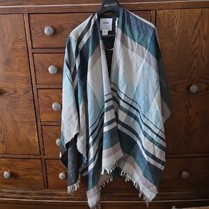 Aerie Plaid Shawl Wrap